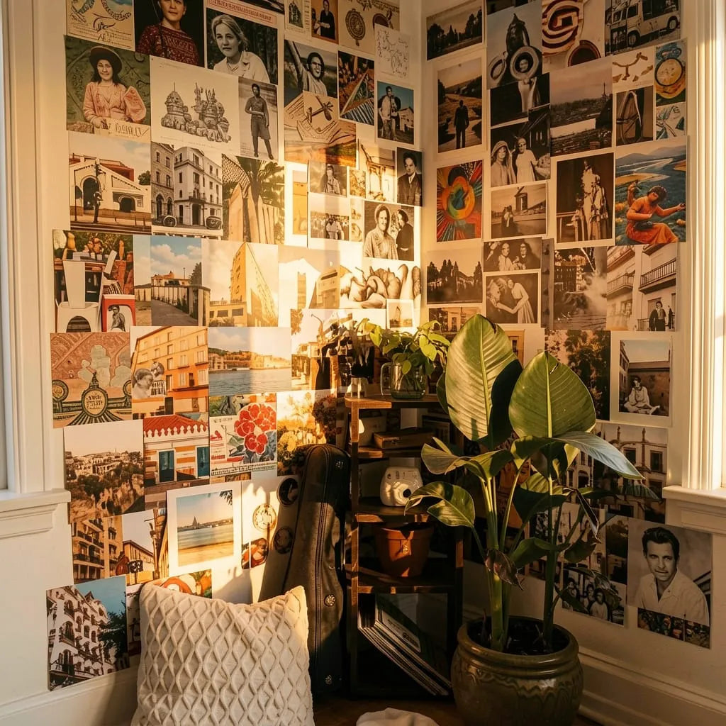 100+ Whole Magazine & Book Pages for Collage Walls, Over 2 LBs of Paper